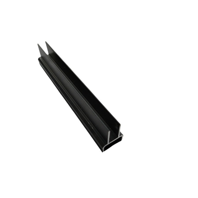 6061 6063 Perfil de extrusión de aluminio personalizado para construcción de edificios GB2537 estándar