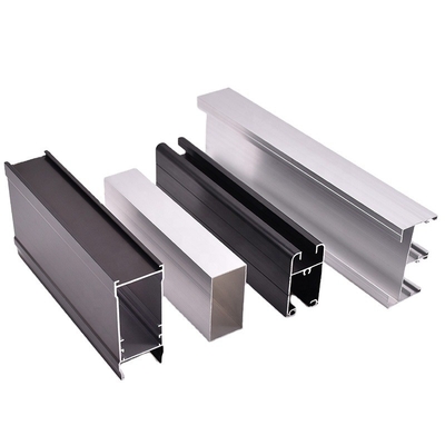 Temperatura T3-T8 Medera Nicro Blanco Anodizing Aluminio Extrusión Profiles de ventanas y puertas