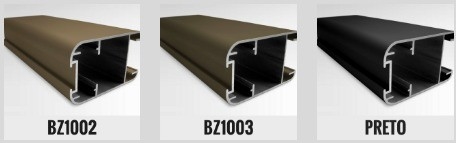 Profile anodizado de aluminio extruido en acabado de bronce para marcos de puertas y ventanas resistentes