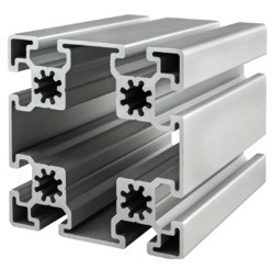 Shengxin T ranura extrudido 6105 15x15 3030 40 serie de accesorios de perfiles de aluminio de flexión