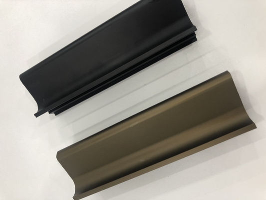 Temperatura T3-T8 Perfil de aluminio anodizado para sistemas de marcos deslizantes de ventanas y puertas