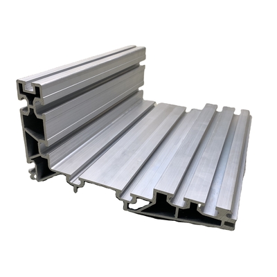 Temperatura T4-T5-T6 6061 T6 Carril de tren de aluminio de extrusión anodizada de plata personalizado