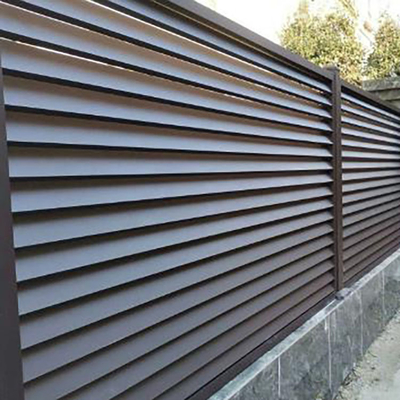Sistema de barandillas de balaustradas de aluminio anodizado de espesor personalizado y cerca para bricolaje
