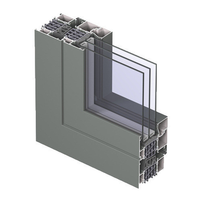 T-Profile 6063 T de aluminio para puertas y ventanas corredizas y con casilla SHENGXIN 2023