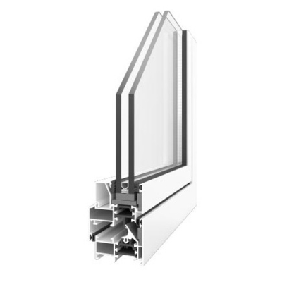 T-Profile 6063 T de aluminio para puertas y ventanas corredizas y con casilla SHENGXIN 2023