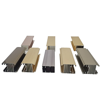 Perfil de aluminio de la puerta y la ventana de la elección superior para el perfil de aluminio cuadrado de la ventana de la puerta