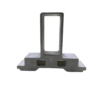 Temperatura T4-T5-T6 6061 T6 Carril de tren de aluminio de extrusión anodizada de plata personalizado