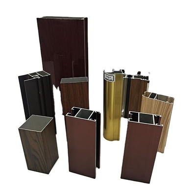 Perfil de aluminio estilo abierto automático para puertas horizontales industriales personalizadas CN ANH