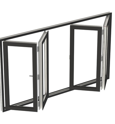 Perfil de aluminio estilo abierto automático para puertas horizontales industriales personalizadas CN ANH