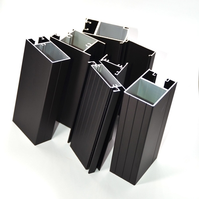 Perfil de aluminio estilo abierto automático para puertas horizontales industriales personalizadas CN ANH