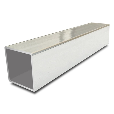 Tubo de aluminio anodizado de la serie 6000 para tubo cuadrado de sección hueca de aluminio Shengxin