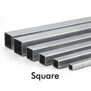 Tubo de aluminio anodizado de la serie 6000 para tubo cuadrado de sección hueca de aluminio Shengxin