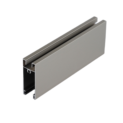 Certificado ISO 6063 6061 Carril de aleación de aluminio anodizado de aluminio de canal extrudido de aluminio de pista T