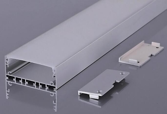 5.8-6.0M longitud de aluminio de perfil LED de iluminación de las bandas para el interior de la pared de montaje de la esquina