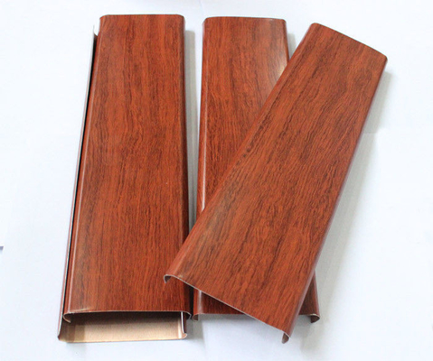 SHENGXIN 6063 T5 Perfiles de aluminio personalizados de color de madera para puertas y ventanas de la serie 6000