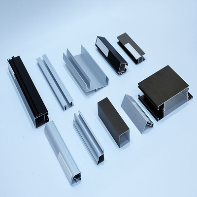 Perfiles de aluminio cuadrado recubiertos de PVDF personalizados para ventanas corredizas de Anhui ShengXin