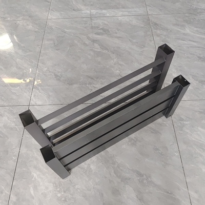 Tamaño personalizado Perfiles de aleación de aluminio recubiertos en polvo Cerco SX109 Temperatura T3-T8 Personalizado