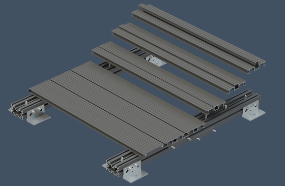 Perfil de aluminio impermeable para ventanas de puertas anodizantes de recubrimiento en polvo de placa de aluminio