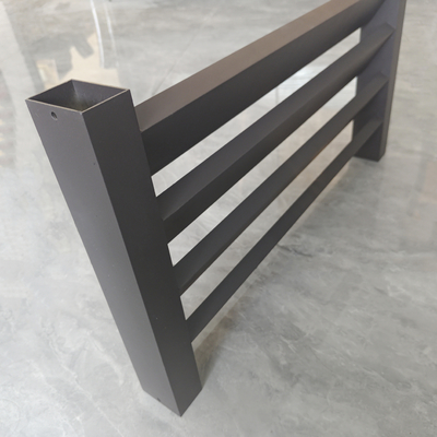 Tamaño personalizado Perfiles de aleación de aluminio recubiertos en polvo Cerco SX109 Temperatura T3-T8 Personalizado