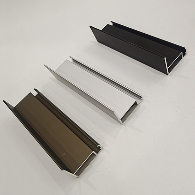 Puertas de construcción de edificios Shengxin 6063 T5 perfiles de aluminio anodizados recubiertos en polvo