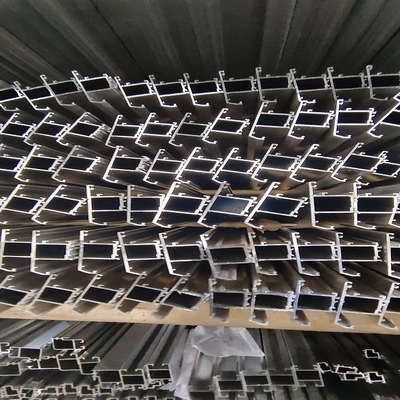 Puertas de construcción de edificios Shengxin 6063 T5 perfiles de aluminio anodizados recubiertos en polvo
