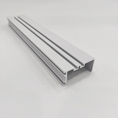 Perfil U de aluminio anodizado pulido personalizado con servicio de procesamiento de descoloración