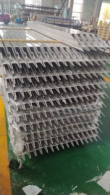 Profiles de extrusión de aluminio y marcos de ventanas con rejilla de pantalla de acero inoxidable