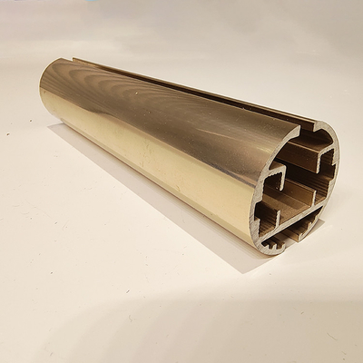 Manijas de perfiles de aluminio CNC personalizadas para ventanas y puertas industriales Temperatura T5