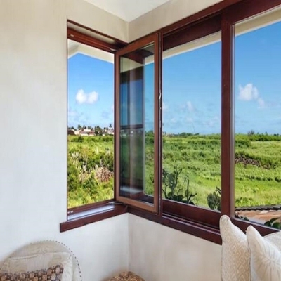 Perfiles de ventanas corredizas de aluminio con tratamiento de envejecimiento T3-T6 y estilo abierto plegable