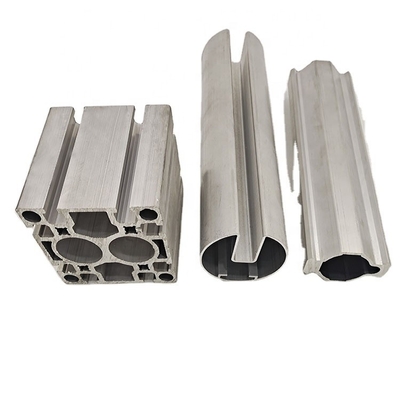 6063 6061 Perfiles de extrusión por ranura de aleación de aluminio T para aplicaciones industriales personalizadas