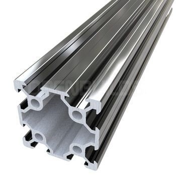 Perfil de aluminio arquitectónico de grado T3-T8 de la serie 6000 para mamparas de oficina SHENGXIN