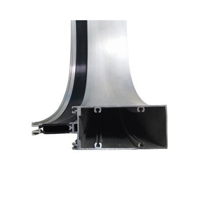 Perfiles de aluminio personalizados de flexión con T5 Temperatura y opciones de personalización