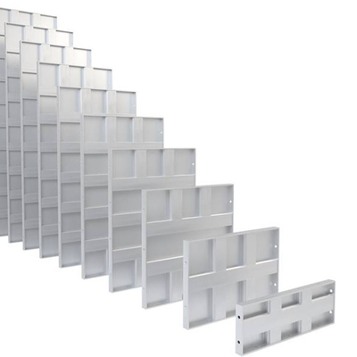 Profil de extrusión de aluminio personalizado para la construcción de sistemas de edificios modernos SHENGXIN