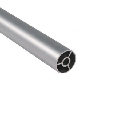 Tubos de perforación de aluminio tubos redondos perfil anodizante 6061 6063 1 mm 2 mm tubo hueco