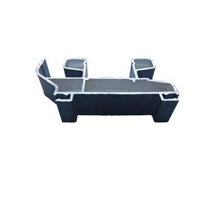 Profile de aluminio anodizado/finitura de molino/revestimiento en polvo para la fabricación de ventanas y puertas