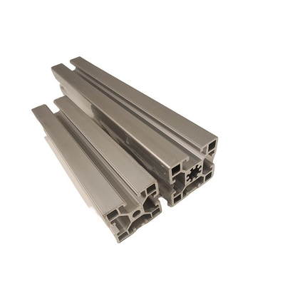 Requerimiento del cliente GB Profiles de línea de ensamblaje industrial de aluminio estándar de ranura T o de ranura V Profiles de extrusión
