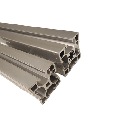 Requerimiento del cliente GB Profiles de línea de ensamblaje industrial de aluminio estándar de ranura T o de ranura V Profiles de extrusión