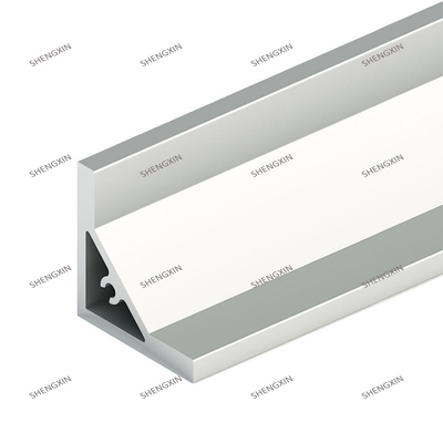 Shengxin Transferencia de grano de madera LED de aluminio extrusión de marco de perfil para 45 grados de esquina