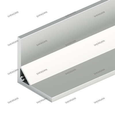 Shengxin Transferencia de grano de madera LED de aluminio extrusión de marco de perfil para 45 grados de esquina