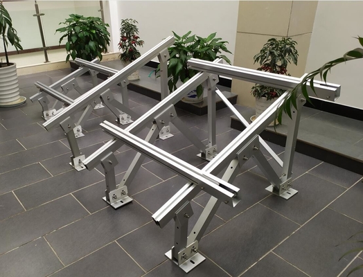 Perfil de aluminio T3-T8 decorativo para marcos y sistemas de montaje de paneles solares personalizados
