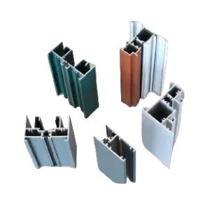 6000 Profile de extrusión de aluminio estructural con revestimiento en polvo con color personalizado