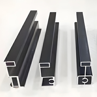 Perfil de aluminio para muebles o gabinetes de cocina anodizado y norma GB5237-2008