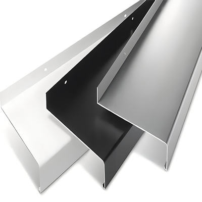 Profil de extrusión de aluminio de recubrimiento en polvo para puerta T5 de color personalizada en la serie 6000