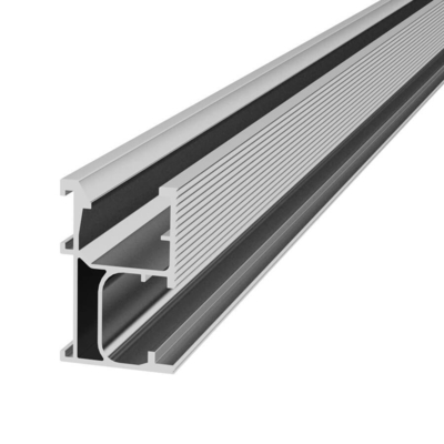 Secciones de extrusión industrial marcos de paneles solares de aluminio para flexión y anodizado