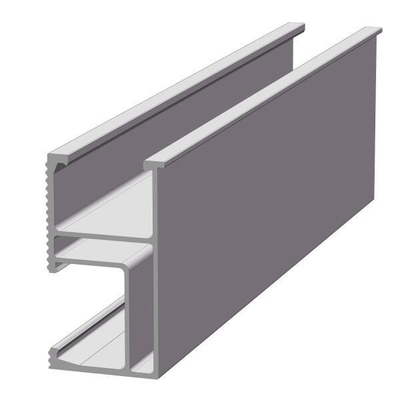 Secciones de extrusión industrial marcos de paneles solares de aluminio para flexión y anodizado