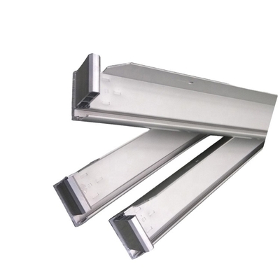 Secciones de extrusión industrial marcos de paneles solares de aluminio para flexión y anodizado