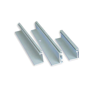 Construcción de edificios Panel solar marco de aluminio perfil de extrusión para el catálogo de estilo