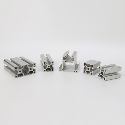 Perfiles de aluminio personalizados con superficie de acabado de molino 6061 6063 Perfiles de extrusión de aluminio