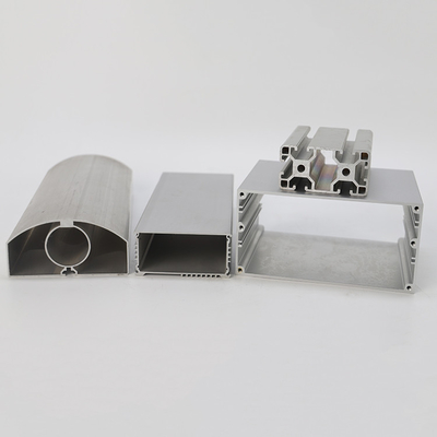 Perfiles de aluminio personalizados con superficie de acabado de molino 6061 6063 Perfiles de extrusión de aluminio