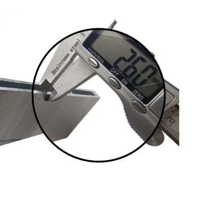 Pantallas planas de plata de aluminio extruido para la construcción de grandes dimensiones